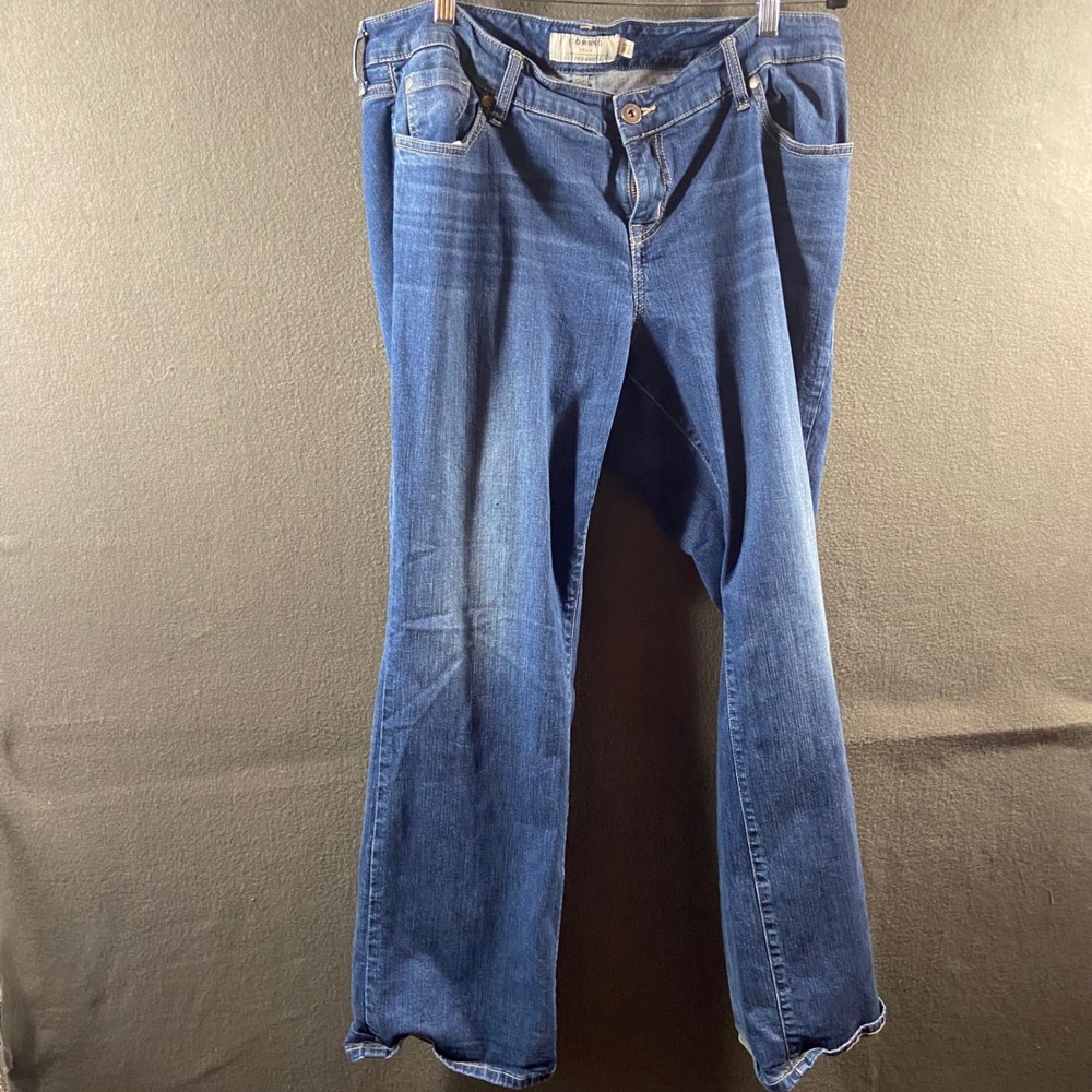 Torrid Jeans Womens 18 Short Relaxed Bootcut Denim Blue Mid Rise Stretch Plus